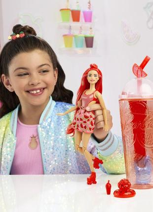 Лялька barbie pop reveal соковиті фрукти кавуновий смузі (hnw43)5 фото