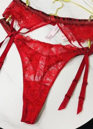 Пояс для панчох зі стразами victoria´s secret