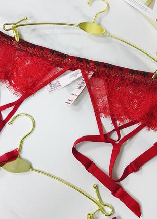 Пояс для панчох зі стразами victoria´s secret