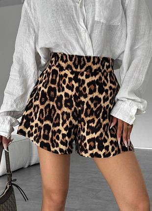 Шорти неймовірні леопардові