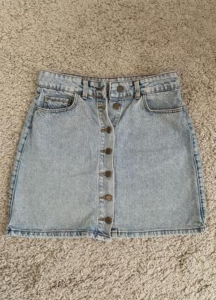 Юбка джинсовая s - 36