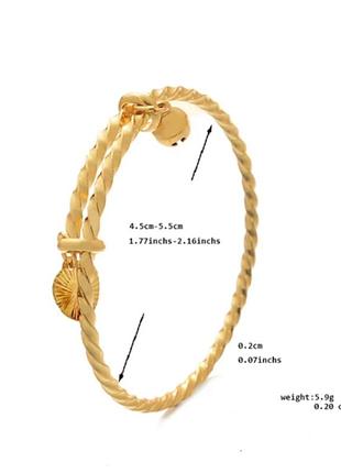 Детские классные дизайнерские браслеты два стиля дубай