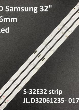 Led підсвітка 32" sj.hl.d3200601-2835bs-f led32hd900us led32hd900ust2 1 планка