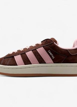 Женские кроссовки adidas campus 00s dust cargo clear pink