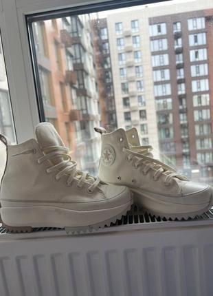 Converse оригінал ,білі ,нові 37,5 р