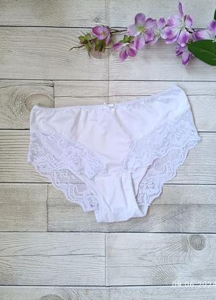 Высокие трусики хипстер кюлот с кружевом lingerie essentials