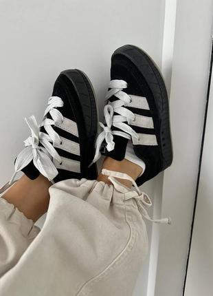 Кросівки adidas adimatic x human made black white