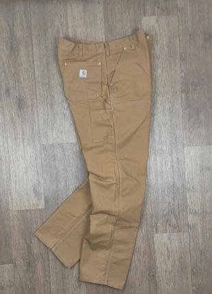 Штани carhartt dungaree fit карго коричневі чоловічі xl робочі ворквір work Raf джинси брюки