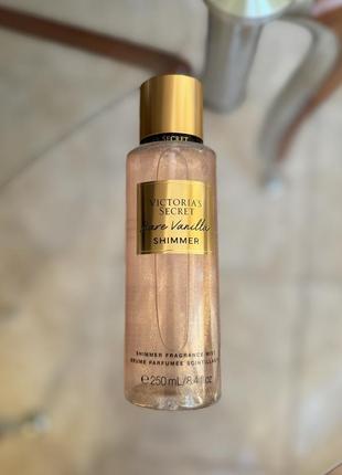 Victoria's secret bare vanilla body shimmer fragrance mist