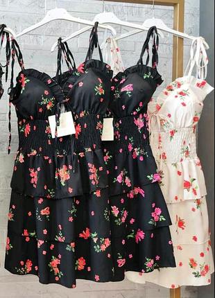 Стильное нарядное платье-сарафан