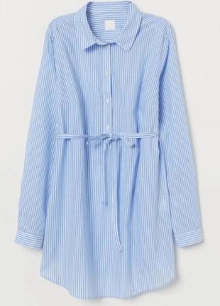 Великолепная рубашка в полоску h&m