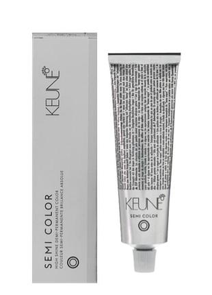 Тонувальна безаміачна фарба для волосся keune semi color 1 чорна