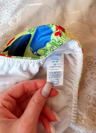 Подгузник памперс для купания плавания 1 2 3 года фирменный на море в бассейн многоразовый