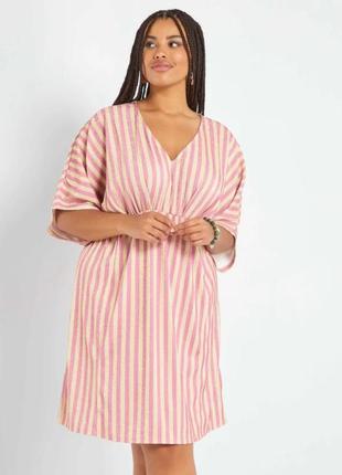 Розпродаж  блискуче плаття у смужку 2