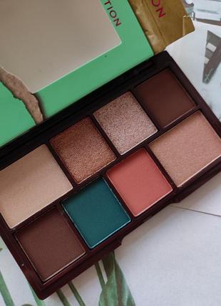 Міні палетка тіней i heart revolution choc mint7 фото