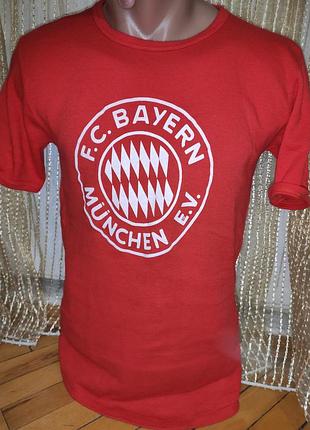 Стильна катон фірмова футболка футбольна фан ф.к баварія.с.унісекс