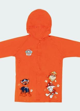 Детский дождевик Чойз маршал щенячий патруль paw patrol disney р.7/8