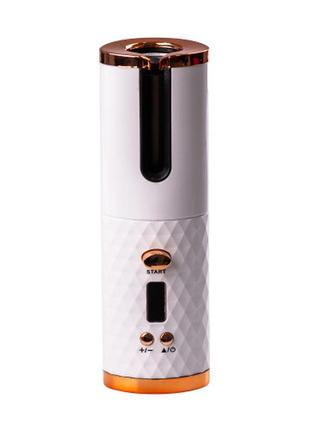 Автоматическая плойка-стайлер,простая и удобная беспроводная конструкция,емкость аккумулятора: 5000 ма*ч