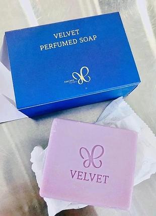 Косметичне мило  hera velvet perfumed soap, 80 гр