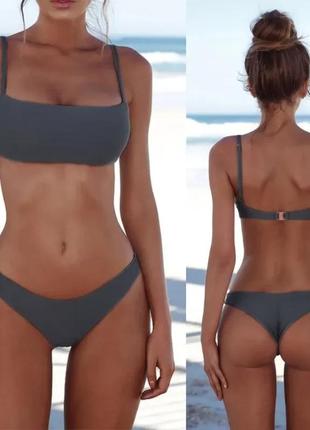 Роздільний зручний купальник без кісточок
