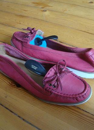 Балетки мокасины m&s footglove натур кожа 41 разм