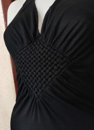 Топ с открытой спинкой топ на завязках evening collection вечерний топ с завязками на шее9 фото