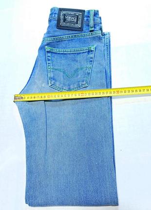 Талия 74 см vintage 90s versage jeans couture size 42 piese n. 4926187  джинси