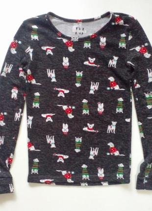 Кофта домашняя для девочки essentials 140cm