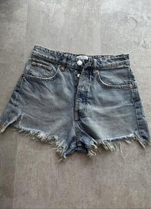 Женские джинсовые шорты zara