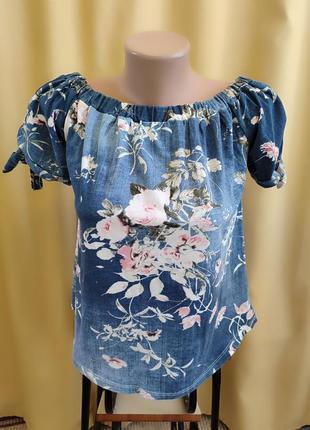 9. а ля "джинсова" футболка