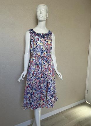 Легкое хлопковое платье marks &amp; spenser