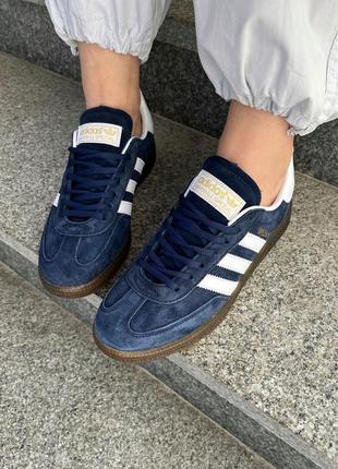 Кроссовки adidas spezial blue/white
