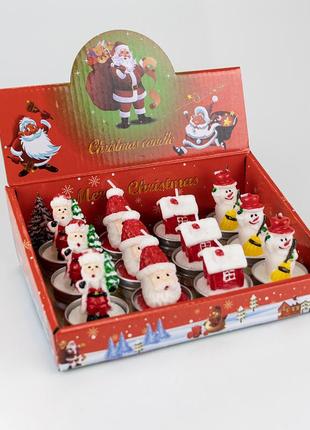 Свічки нг фігурні 1014 (уп 12шт)