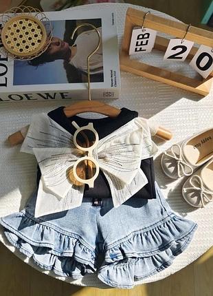 Летний костюм для девочки