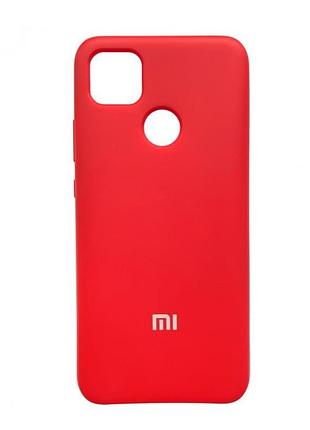 Силіконовий чохол бампер mycover для full silicone case для xiaomi redmi 9c/10a червоний
