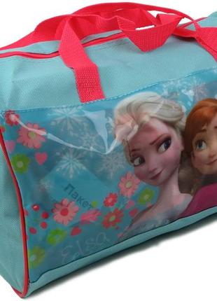 Спортивная детская сумка 7trav для девочки 17l frozen, холодное сердце2 фото