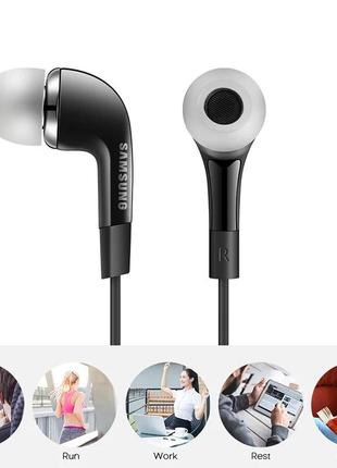 Наушники samsung ehs64 black с микрофоном