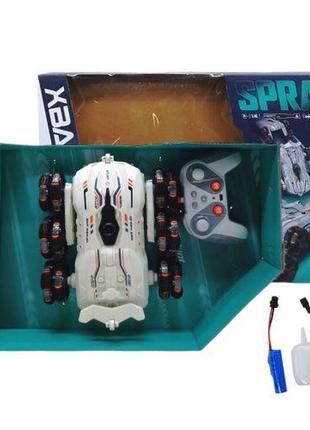 Машинка на радіокеруванні трюкова, біла