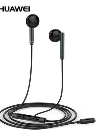 Навушники huawei am116 black з мікрофоном