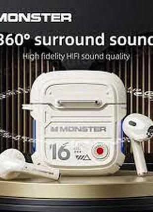 Наушники monster airmars xkt16 beige