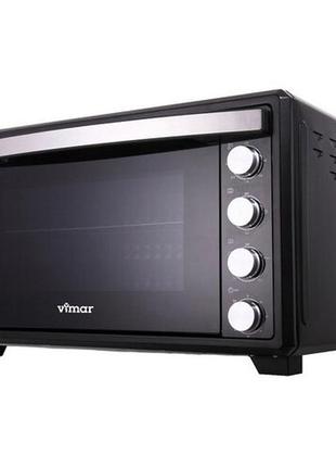 Духовка электрическая vimar veo-8519b с грилем и конвекцией с сушилкой для фруктов и овощей объемом 85 литров