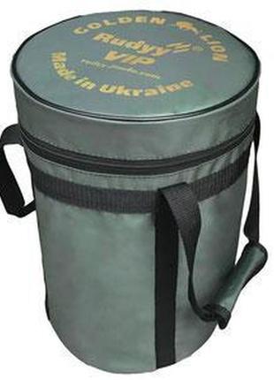 Сумка-чохол на туристичні газові балони-пікнік ruddy — golden lion vip об'ємом 8 літрів