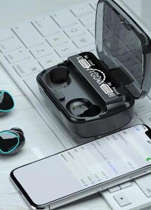 Бездротові сенсорні міні-навушники m10 tws 9d stereo