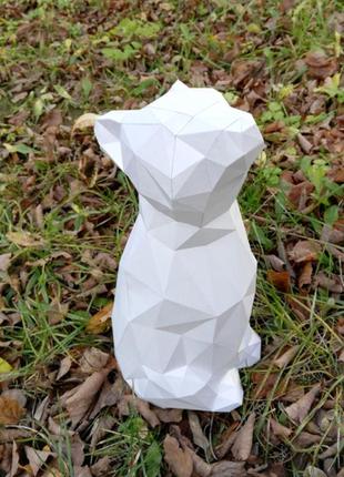 Paperkhan набір для створення 3d фігур медвідь медведик паперкрафт papercraft подарунок іграшка сувенір конструктор для творчості3 фото