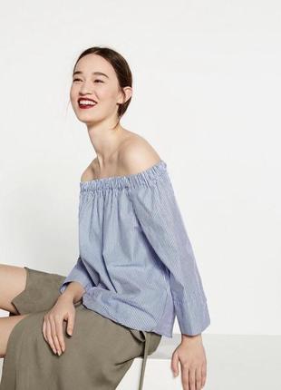 Топ с открытыми плечами