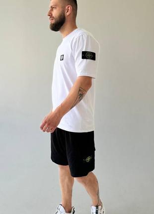 Чоловічий костюм на літо для чоловіків шорти і футболка