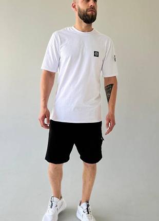 Чоловічий костюм на літо для чоловіків шорти і футболка