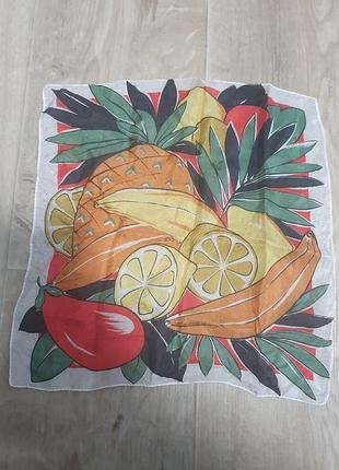Шовкова хустинка кишенькова паше