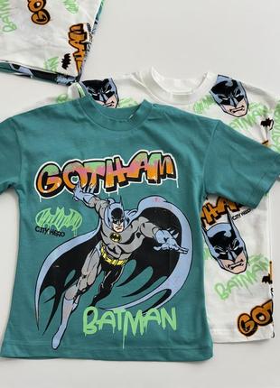 Летняя футболка “batman” для настоящих супергероев от бренда h&m 🇬🇧