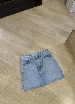 1+1=3 джинсова спідниця 3